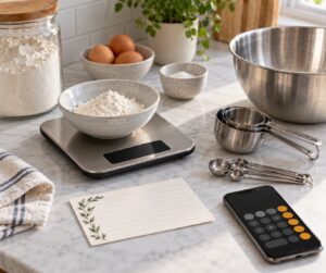 how to halve a baking recipe accurately