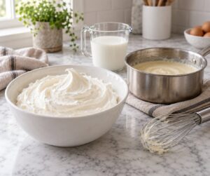 how to make ermine frosting