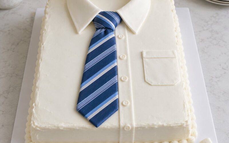 How to Make a Father Day Cake with a Tie Design: Easy Idea (2026)
