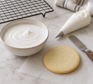 how to make icing that dries hard for cookies