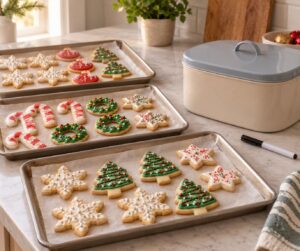 how to store decorated sugar cookies