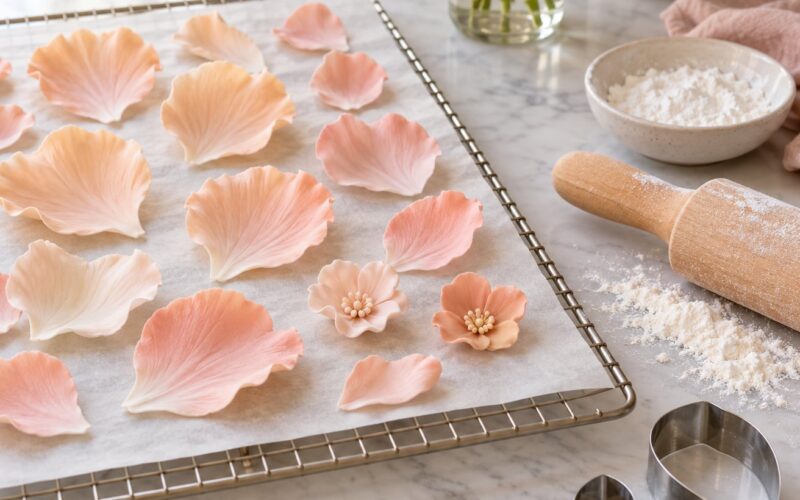 How to Dry Gum Paste Flowers for Beginners: Easy 2026 Guide