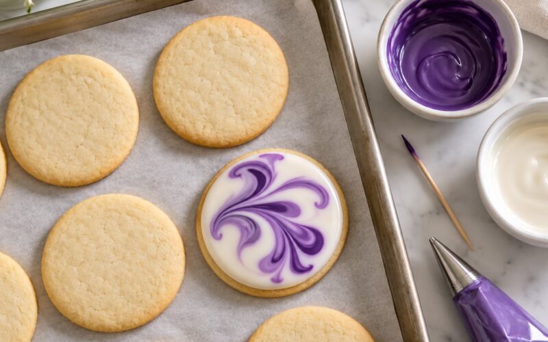 How to Marble Royal Icing on Cookies: Easy Guide (2026)