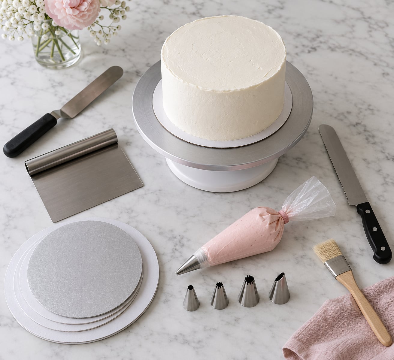 essential cake decorating tools for beginners