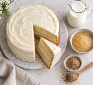 how to make a cake without eggs