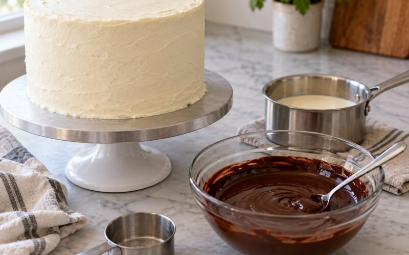 How to Make Chocolate Drip for a Cake (2026) Step-by-Step