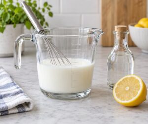 how to make buttermilk substitute for baking