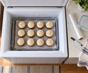 how to freeze cupcakes with frosting