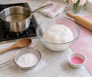 how to make fondant from scratch