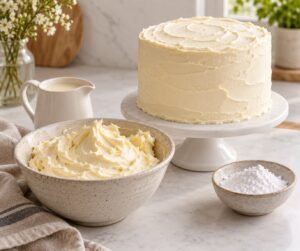 how to make an eggless buttercream