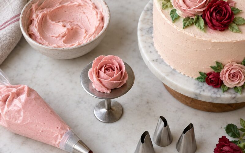 How to Pipe Buttercream Roses for Beginners (2026)