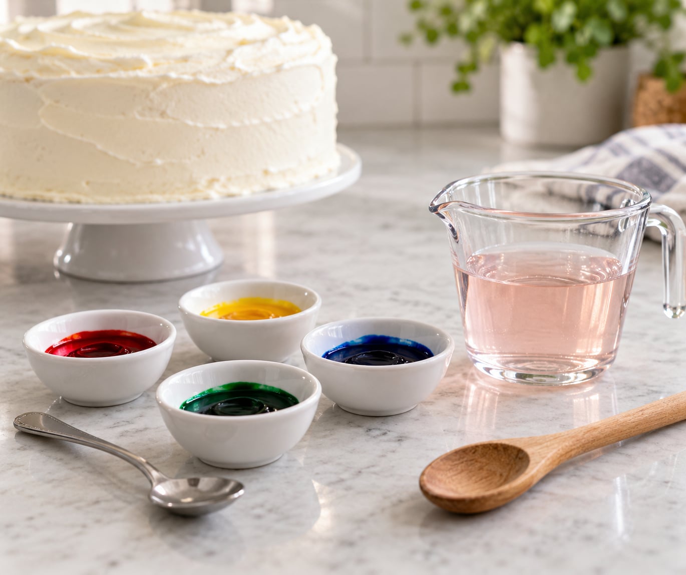 gel food coloring vs liquid food coloring for baking