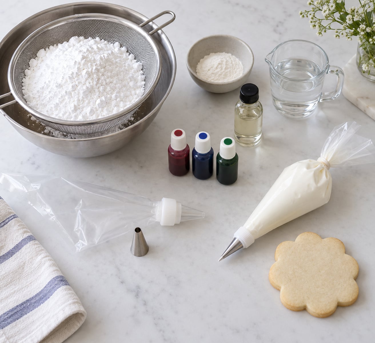 how to make royal icing for cookie decorating