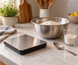 how to measure baking ingredients by weight
