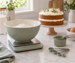 why a kitchen scale makes better cakes
