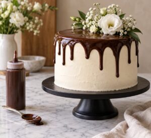 how to make a drip cake at home