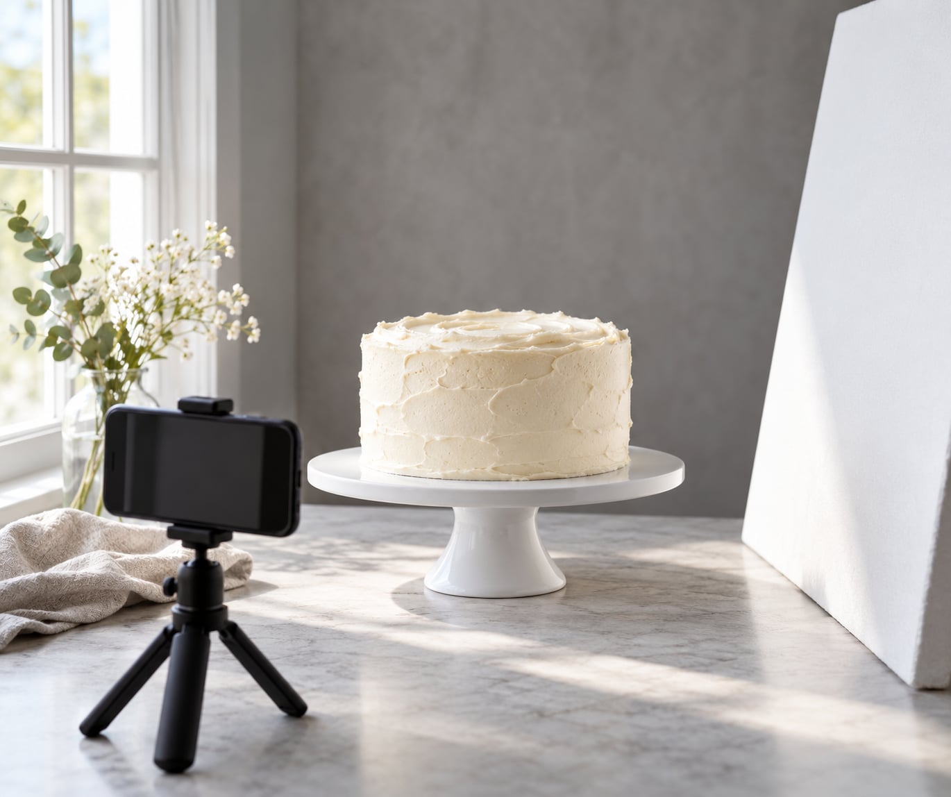 how to light cakes for photos at home