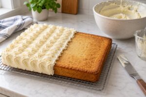 how to make a sheet cake for a crowd