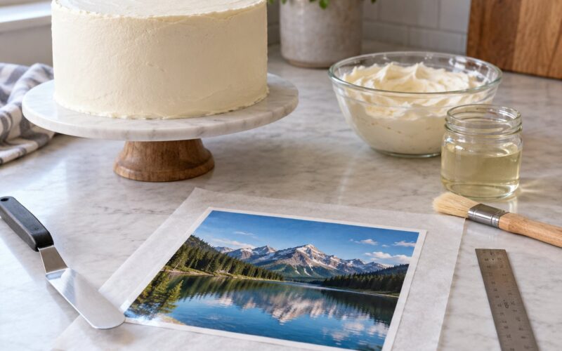 How to Put a Photo on a Cake at Home: Easy Steps (2026)