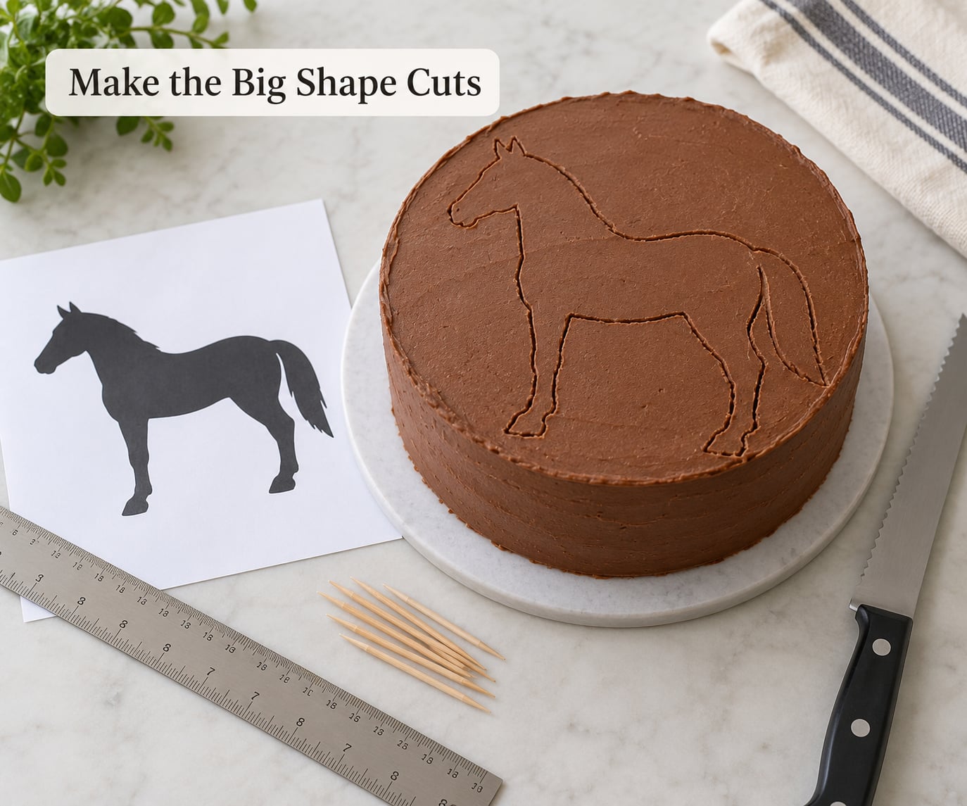 Make the Big Shape Cuts