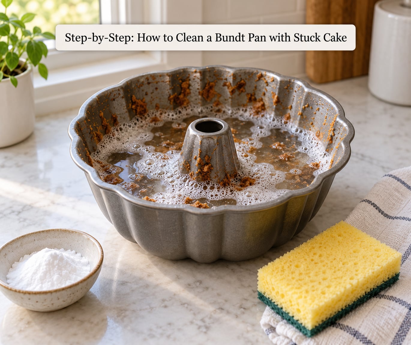 Step-by-Step: How to Clean a Bundt Pan with Stuck Cake