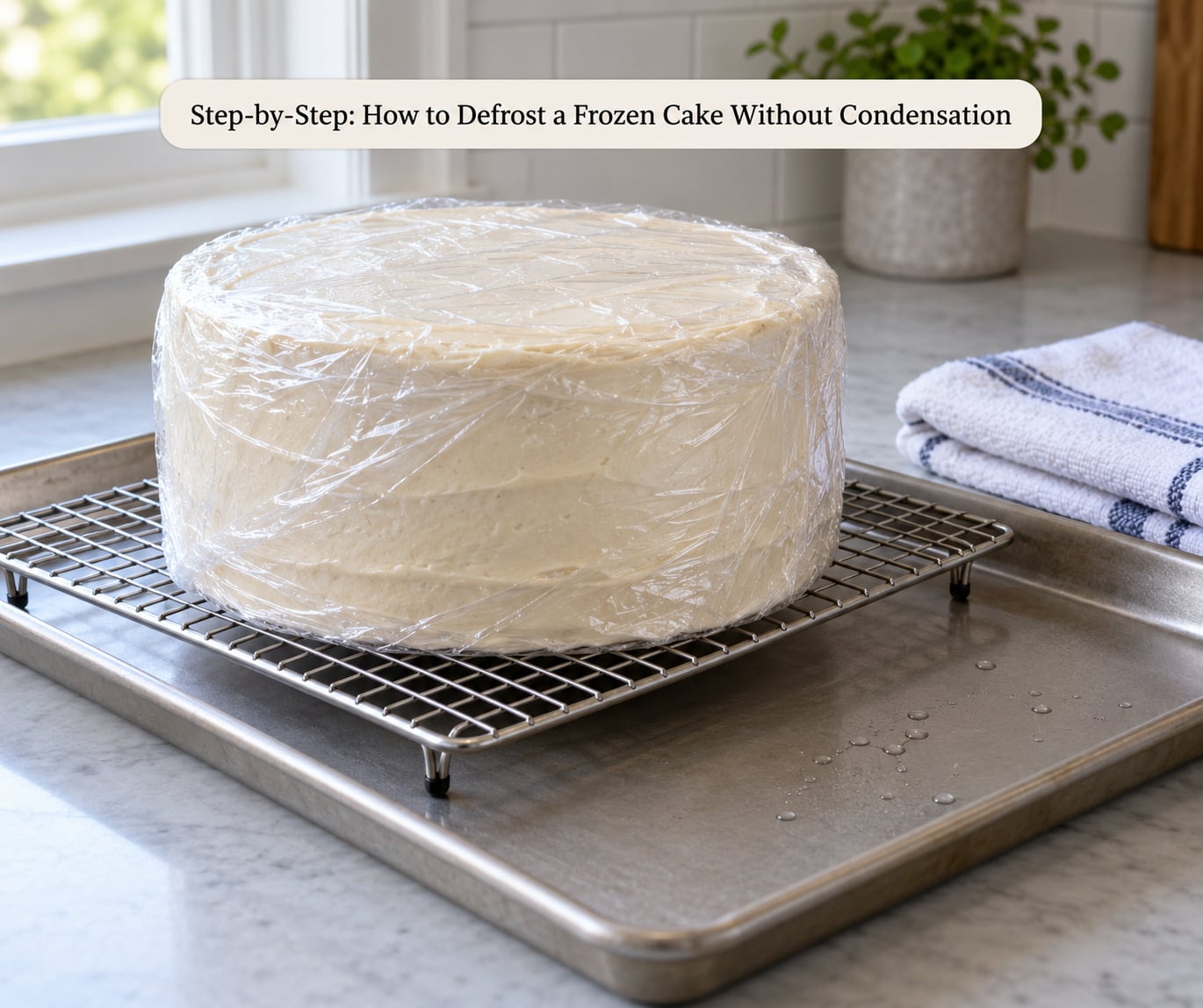Step-by-Step: How to Defrost a Frozen Cake Without Condensation