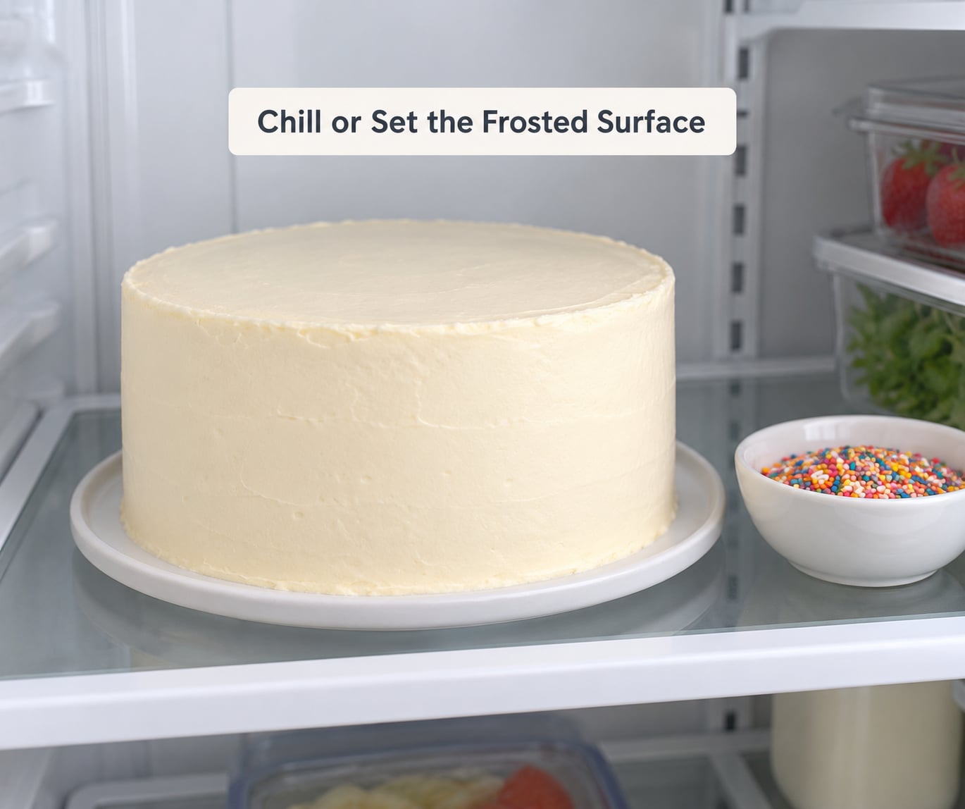 Chill or Set the Frosted Surface