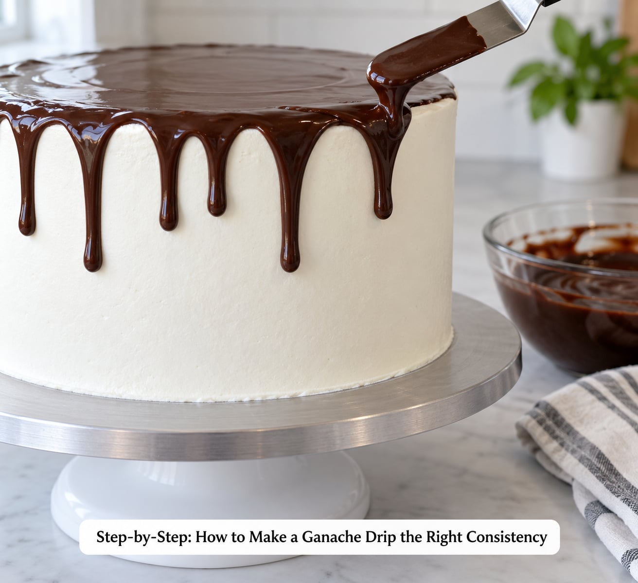 Step-by-Step: How to Make a Ganache Drip the Right Consistency