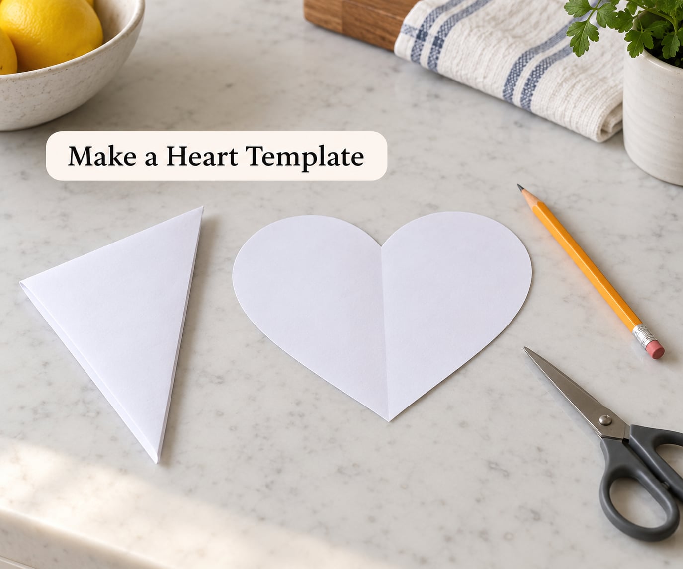 Make a Heart Template