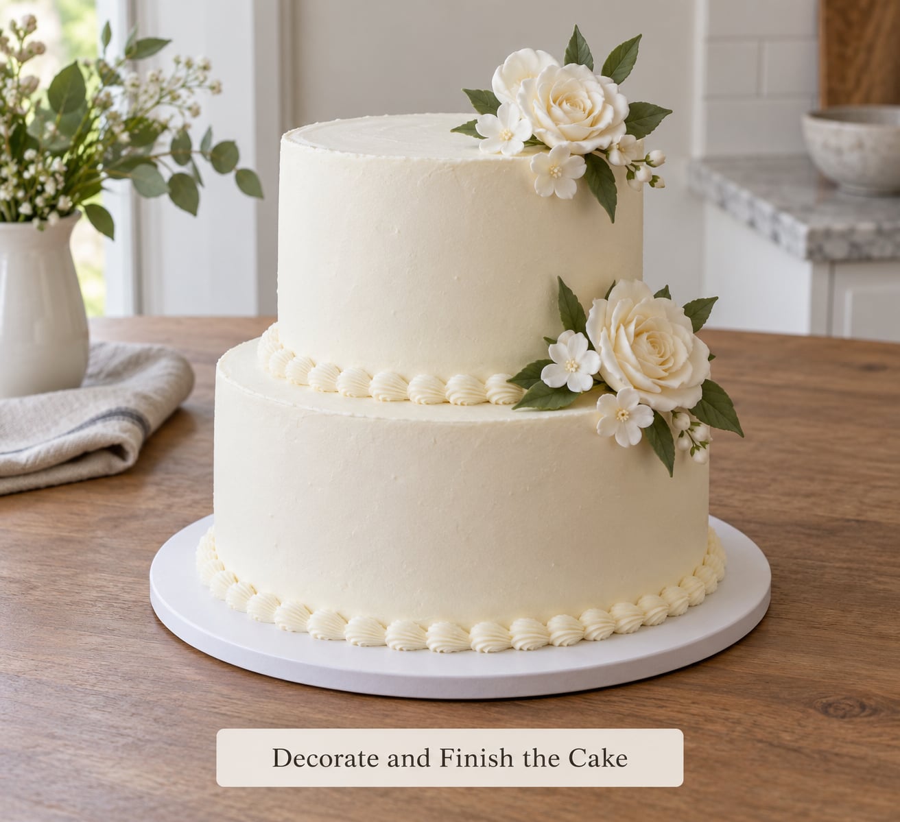 Decorate and Finish the Cake