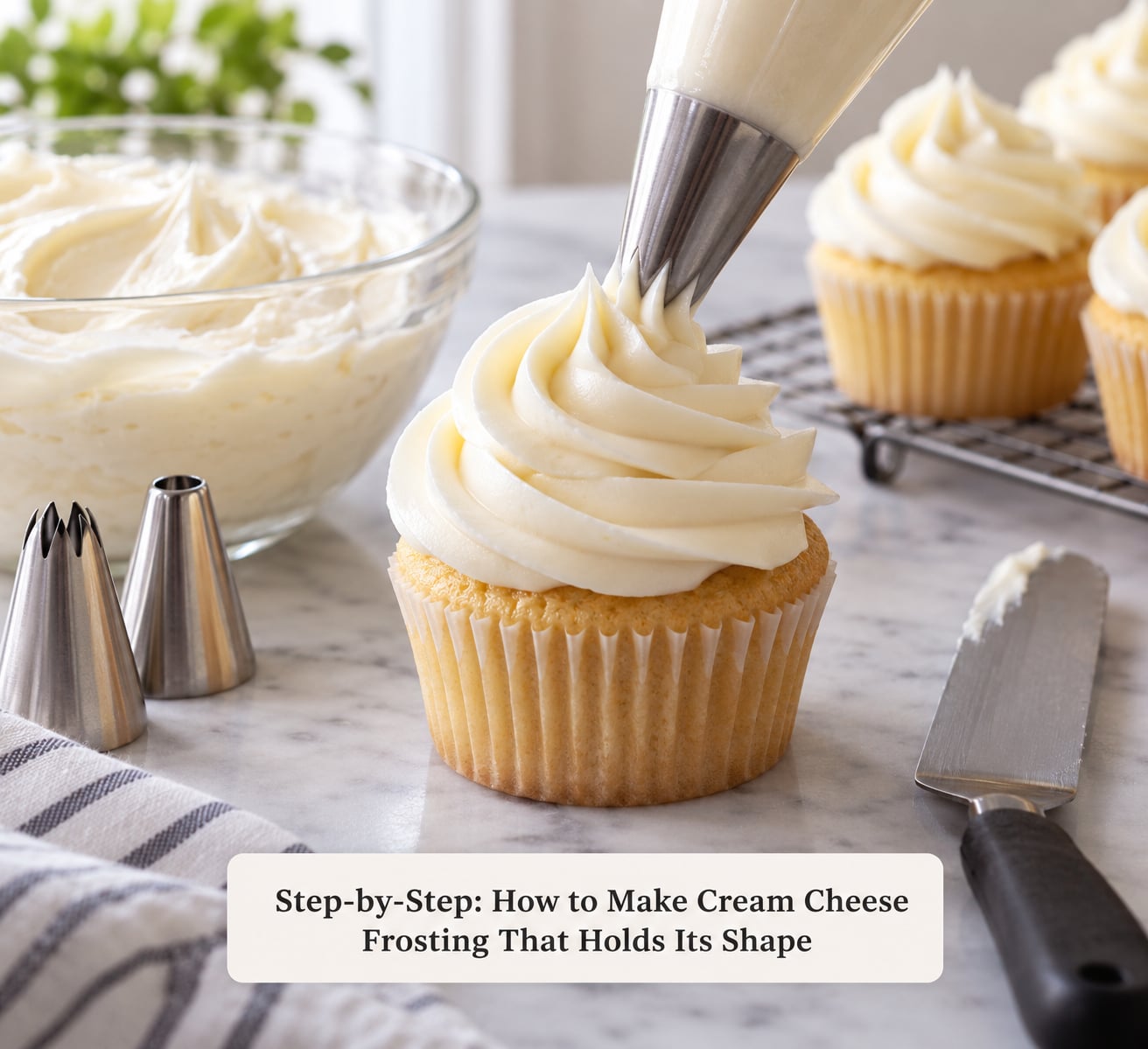 Step-by-Step: How to Make Cream Cheese Frosting That Holds Its Shape