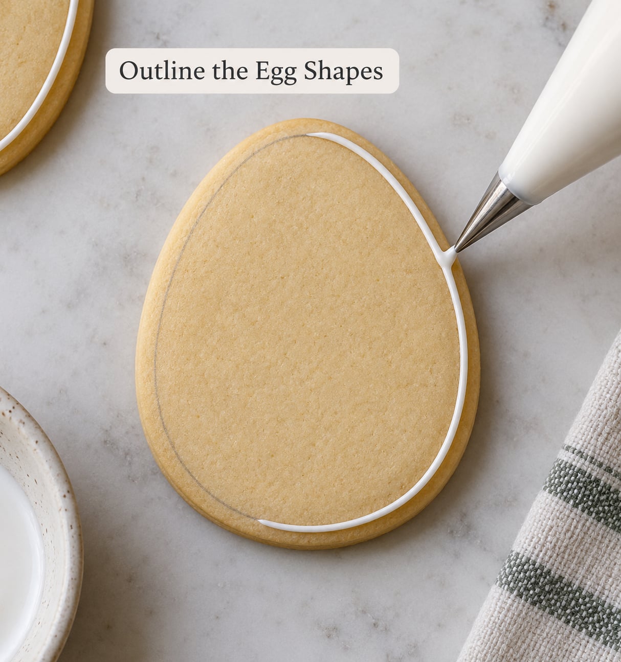 Outline the Egg Shapes