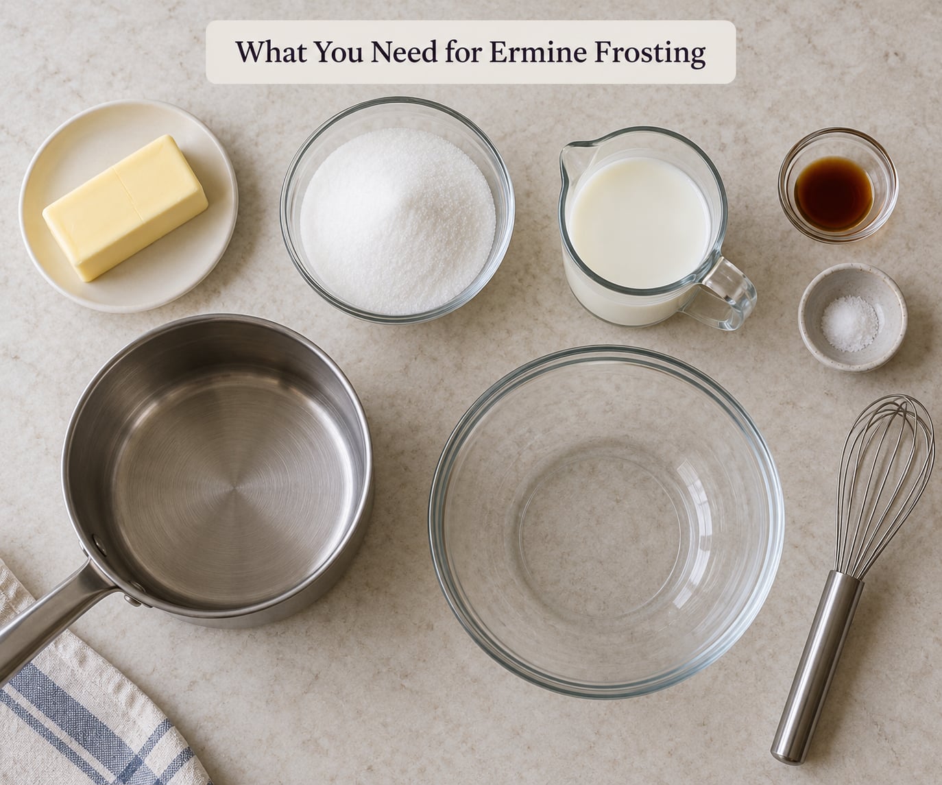 What You Need for Ermine Frosting