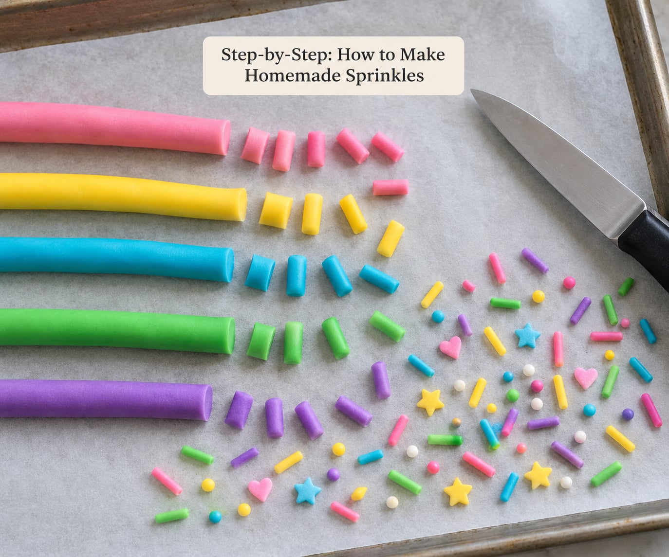 Step-by-Step: How to Make Homemade Sprinkles