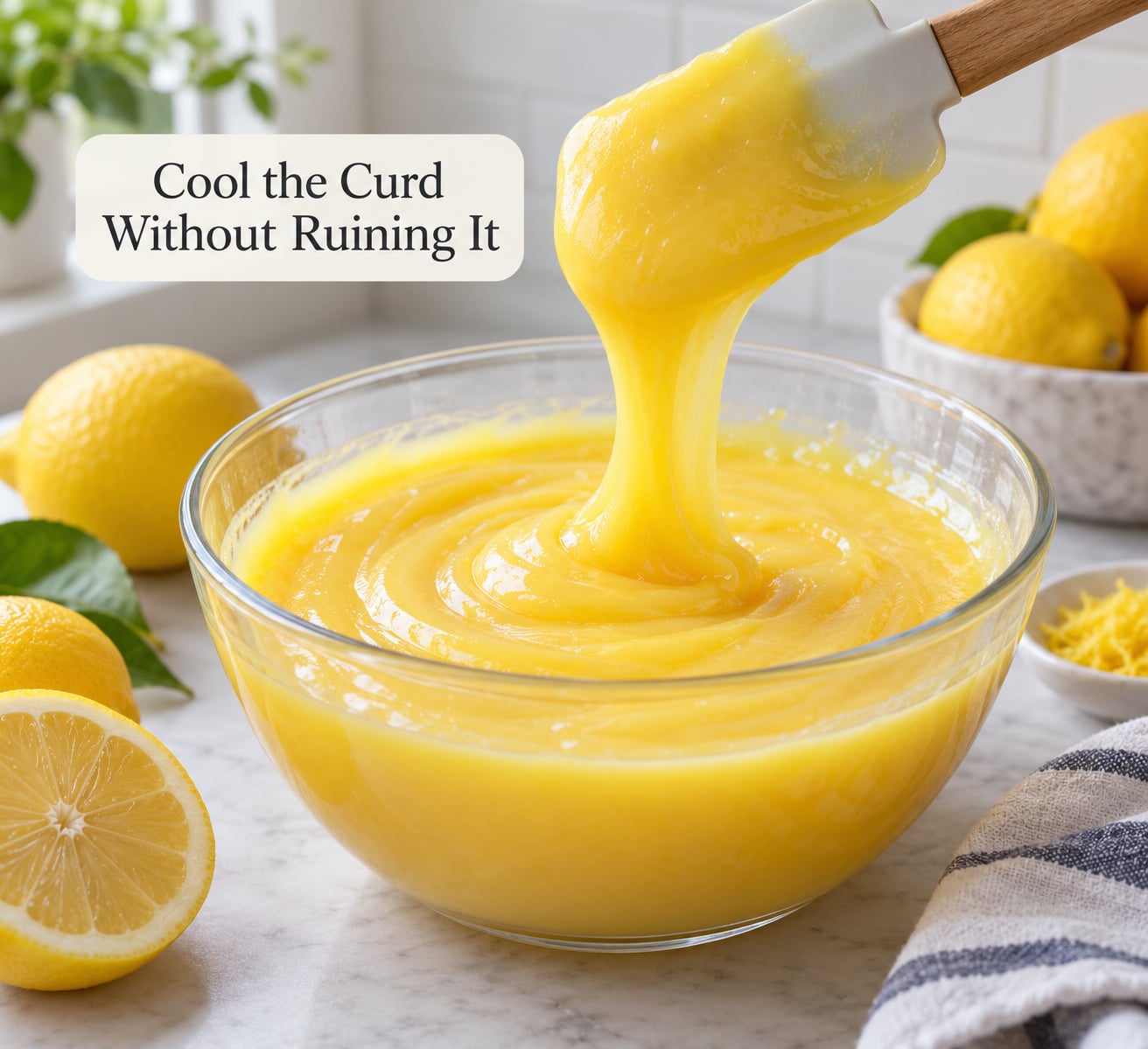 Cool the Curd Without Ruining It