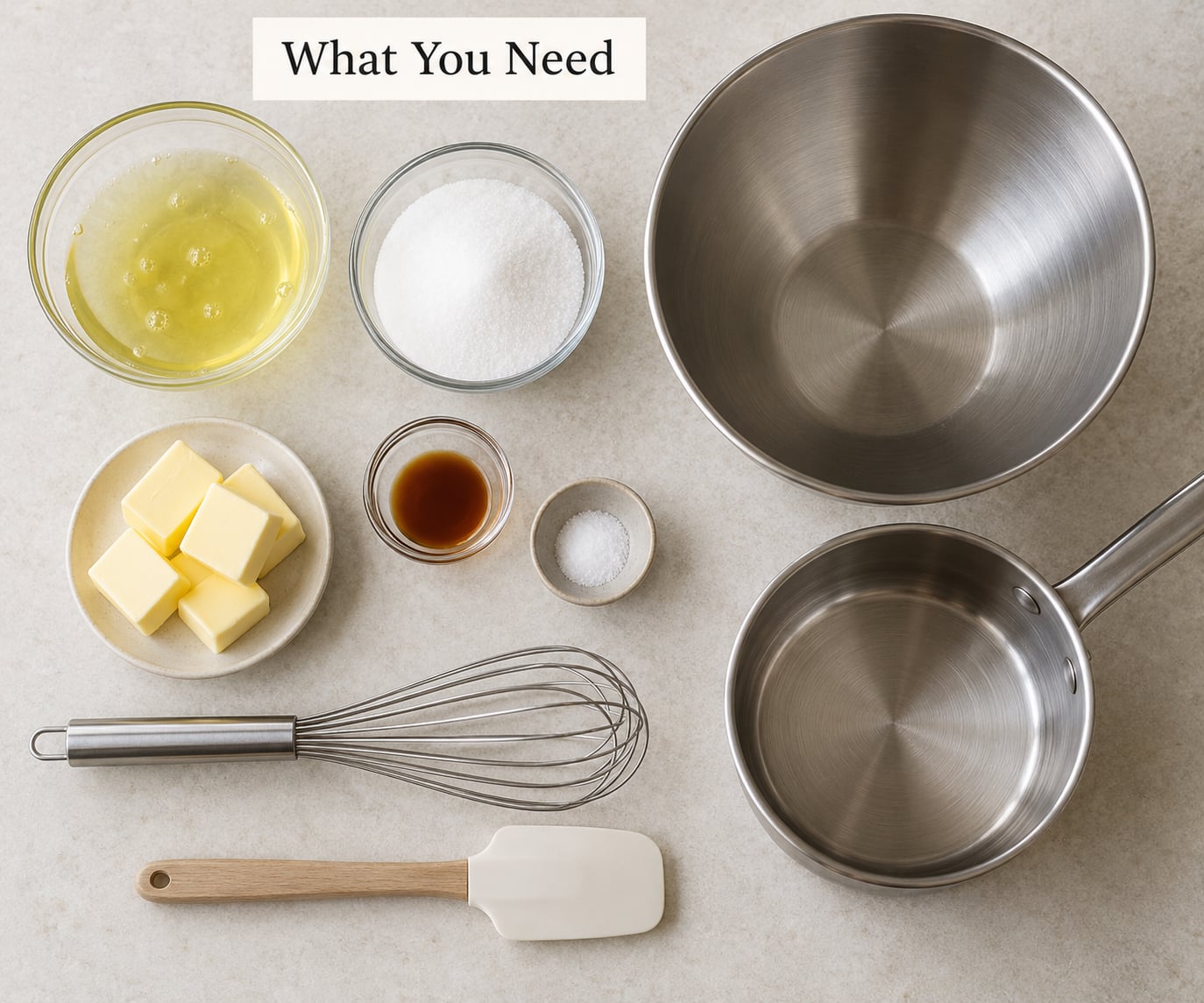 What You Need