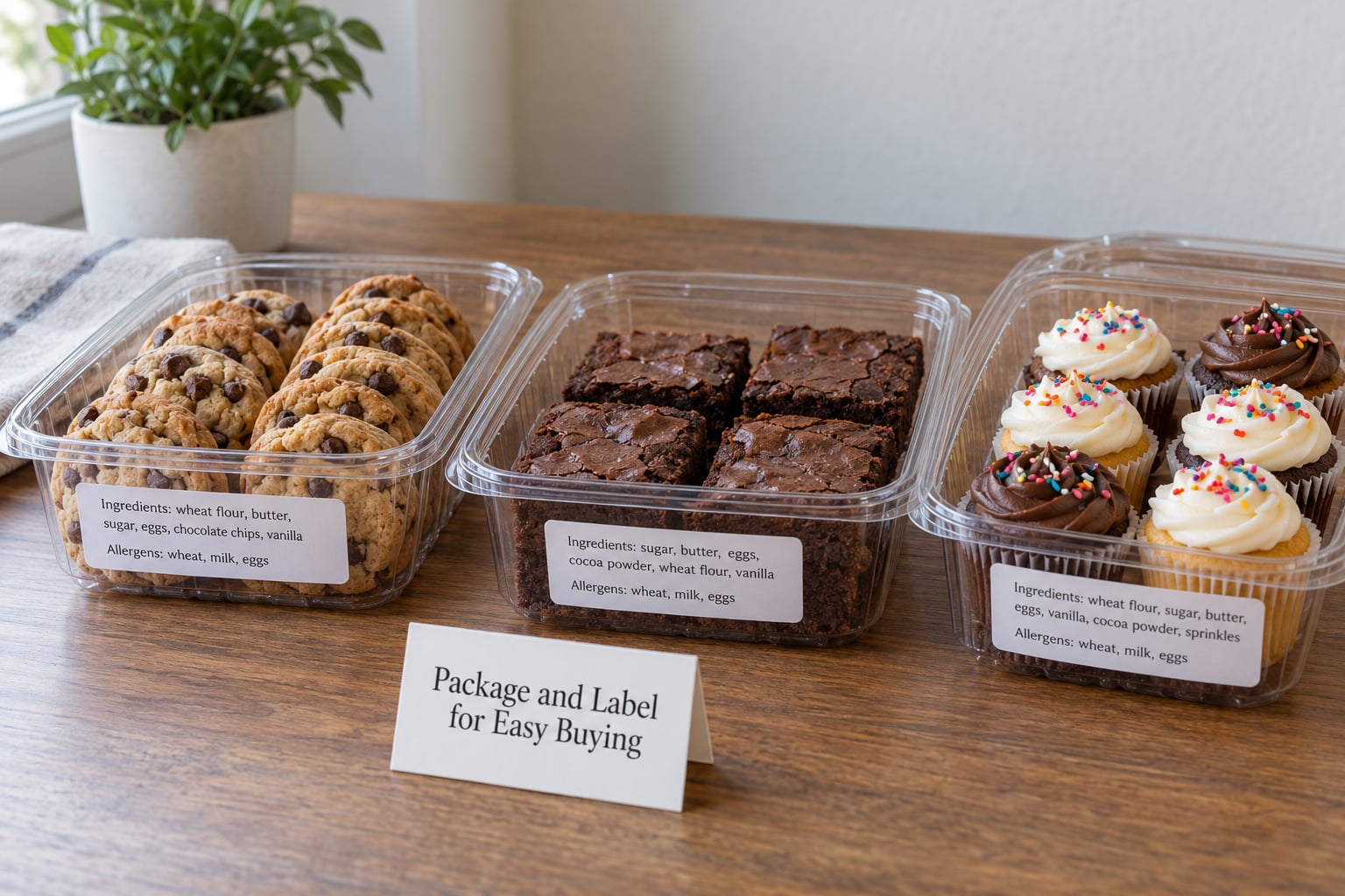 Package and Label for Easy Buying