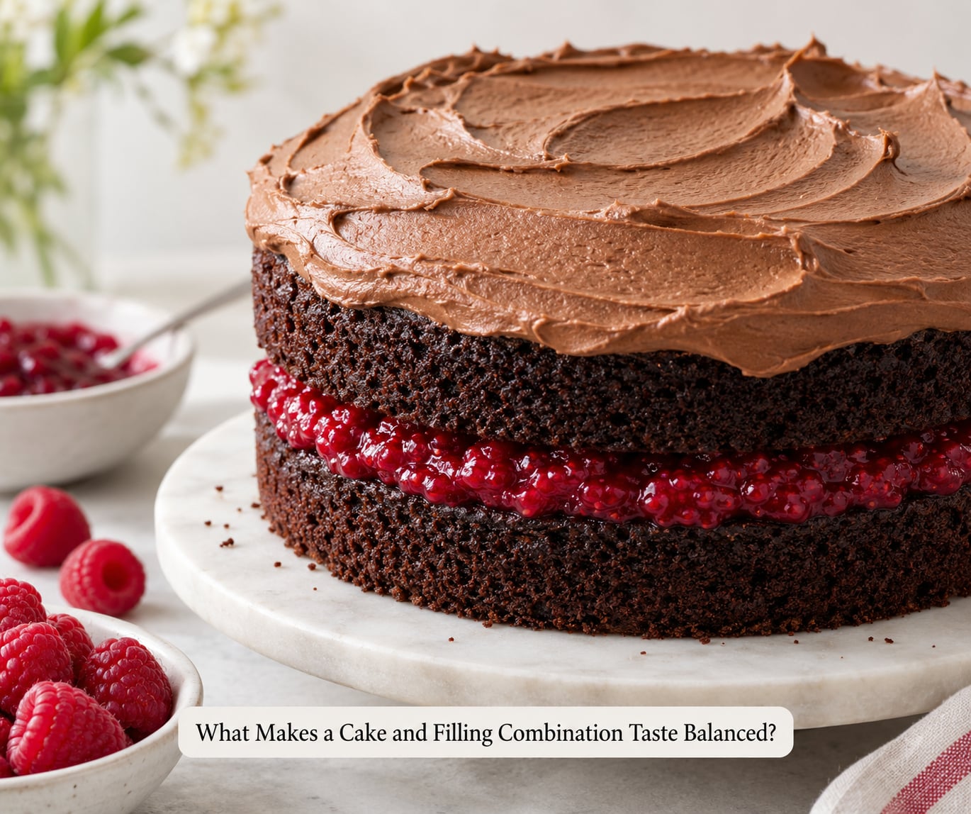 What Makes a Cake and Filling Combination Taste Balanced?