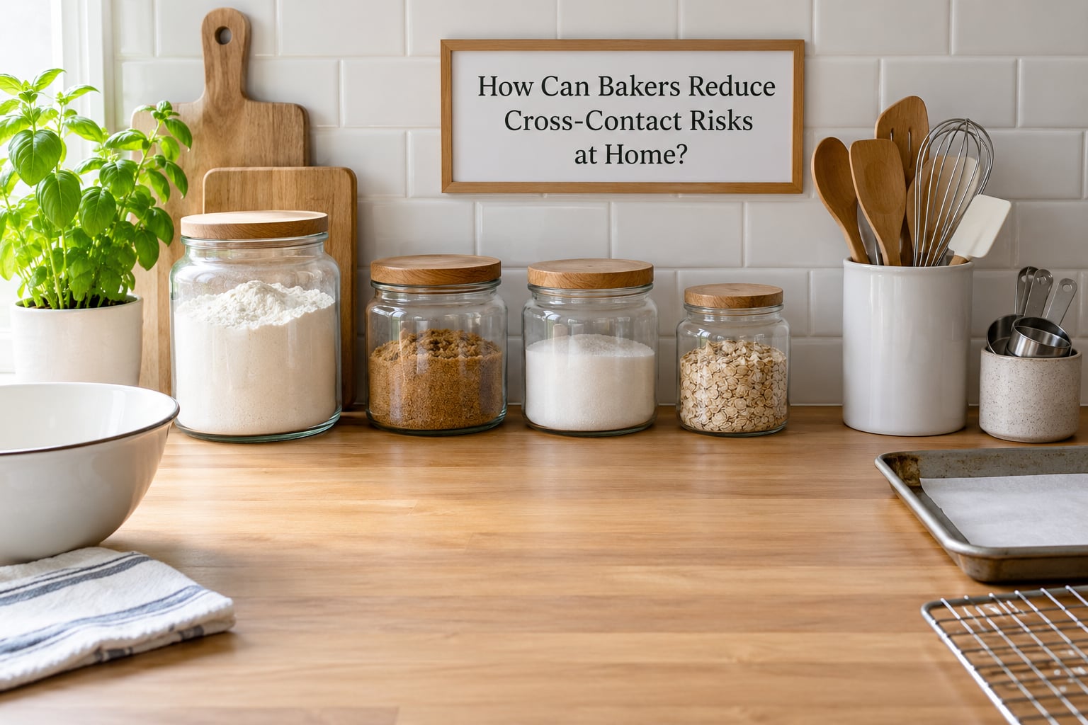 How Can Bakers Reduce Cross-Contact Risks at Home?