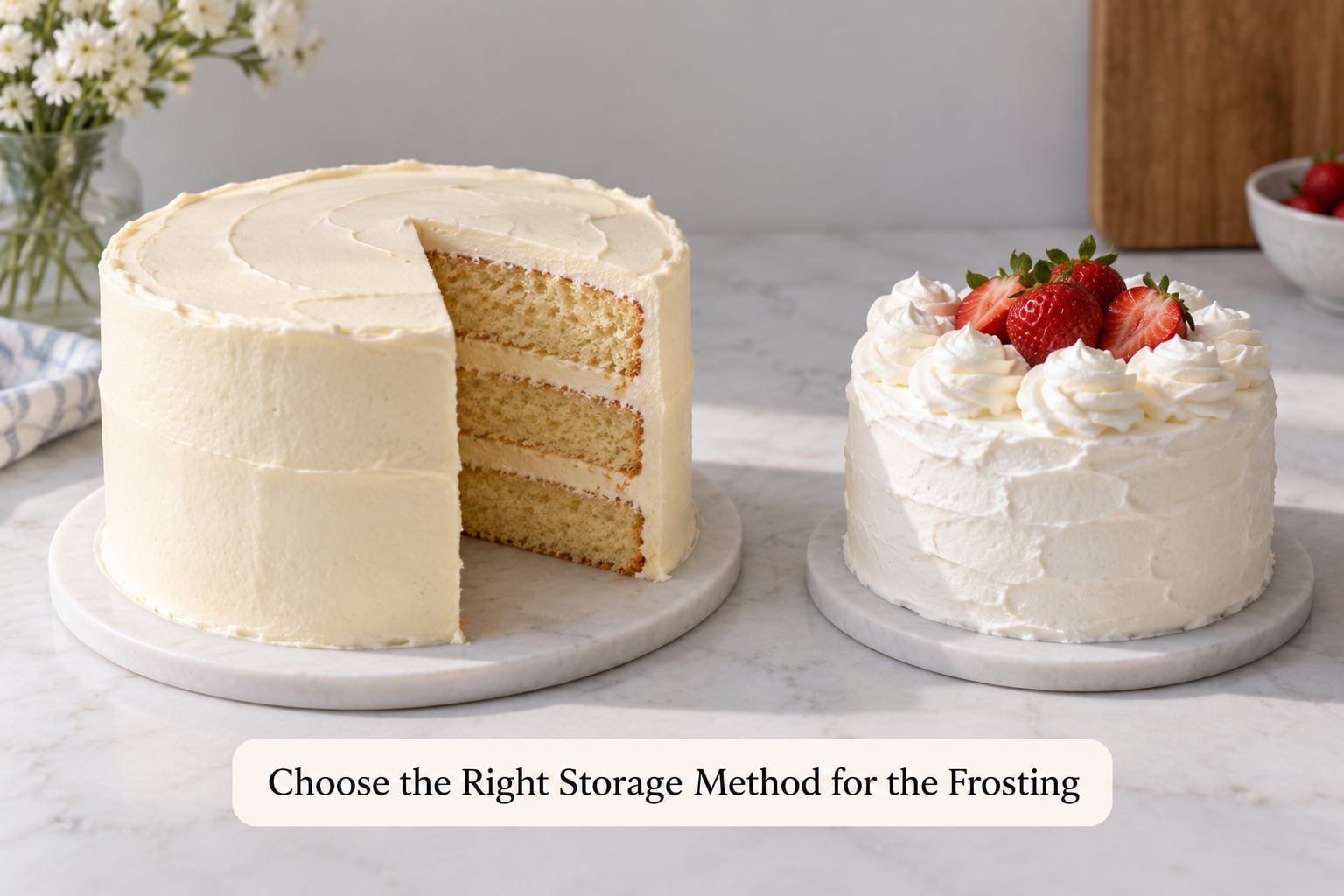 Choose the Right Storage Method for the Frosting