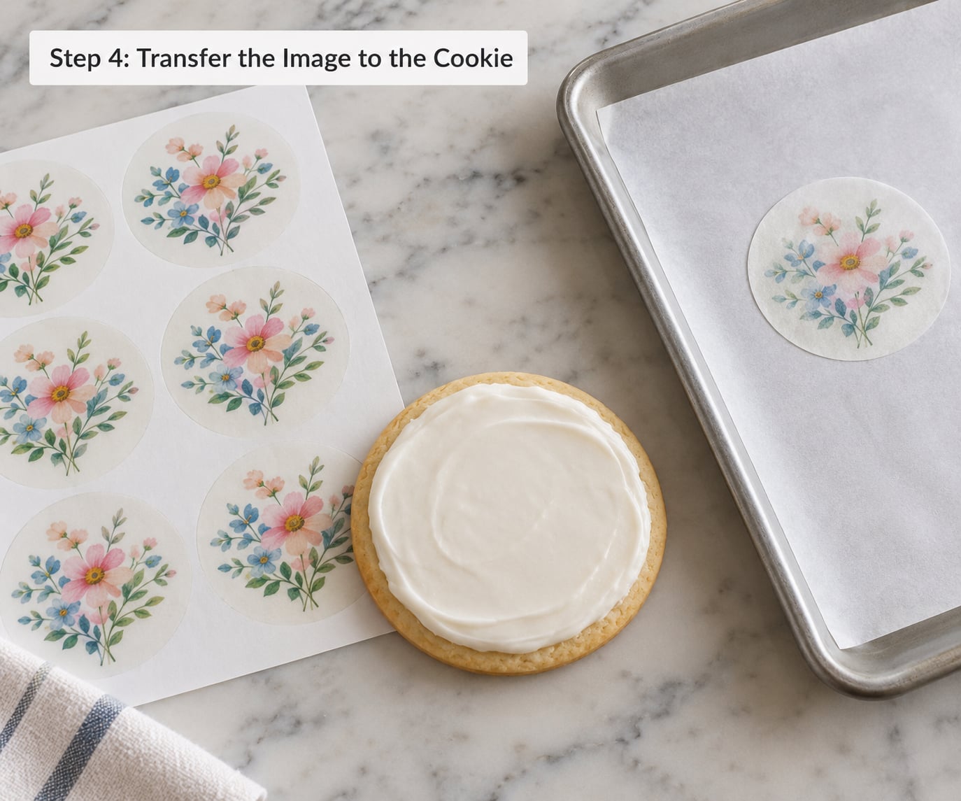 Step 4: Transfer the Image to the Cookie