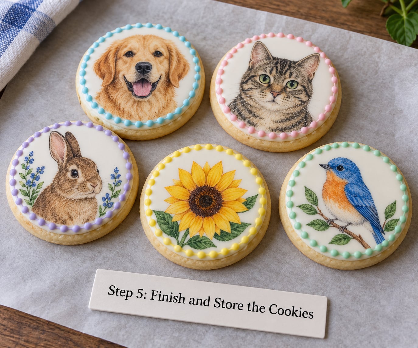 Step 5: Finish and Store the Cookies