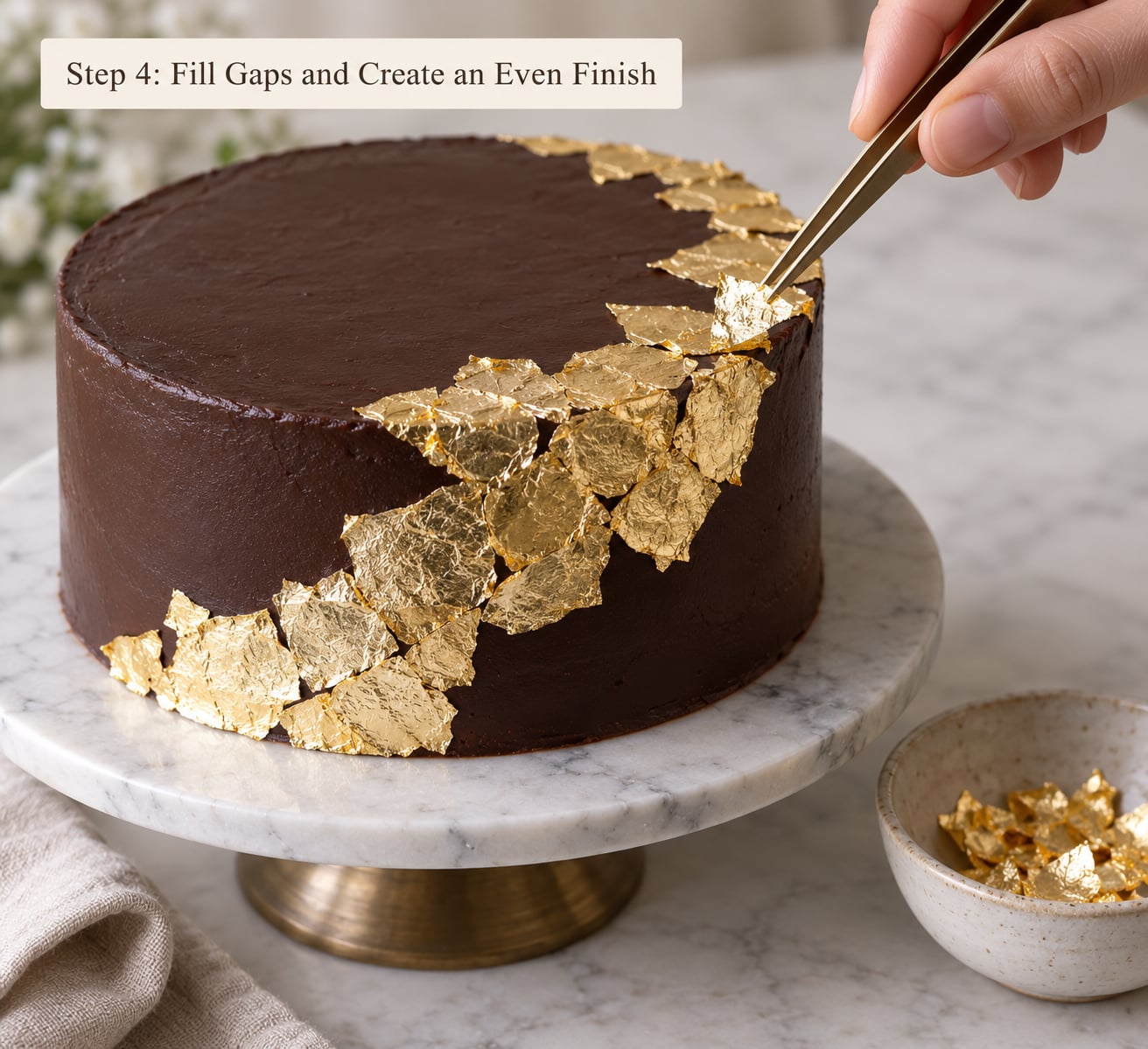 Step 4: Fill Gaps and Create an Even Finish