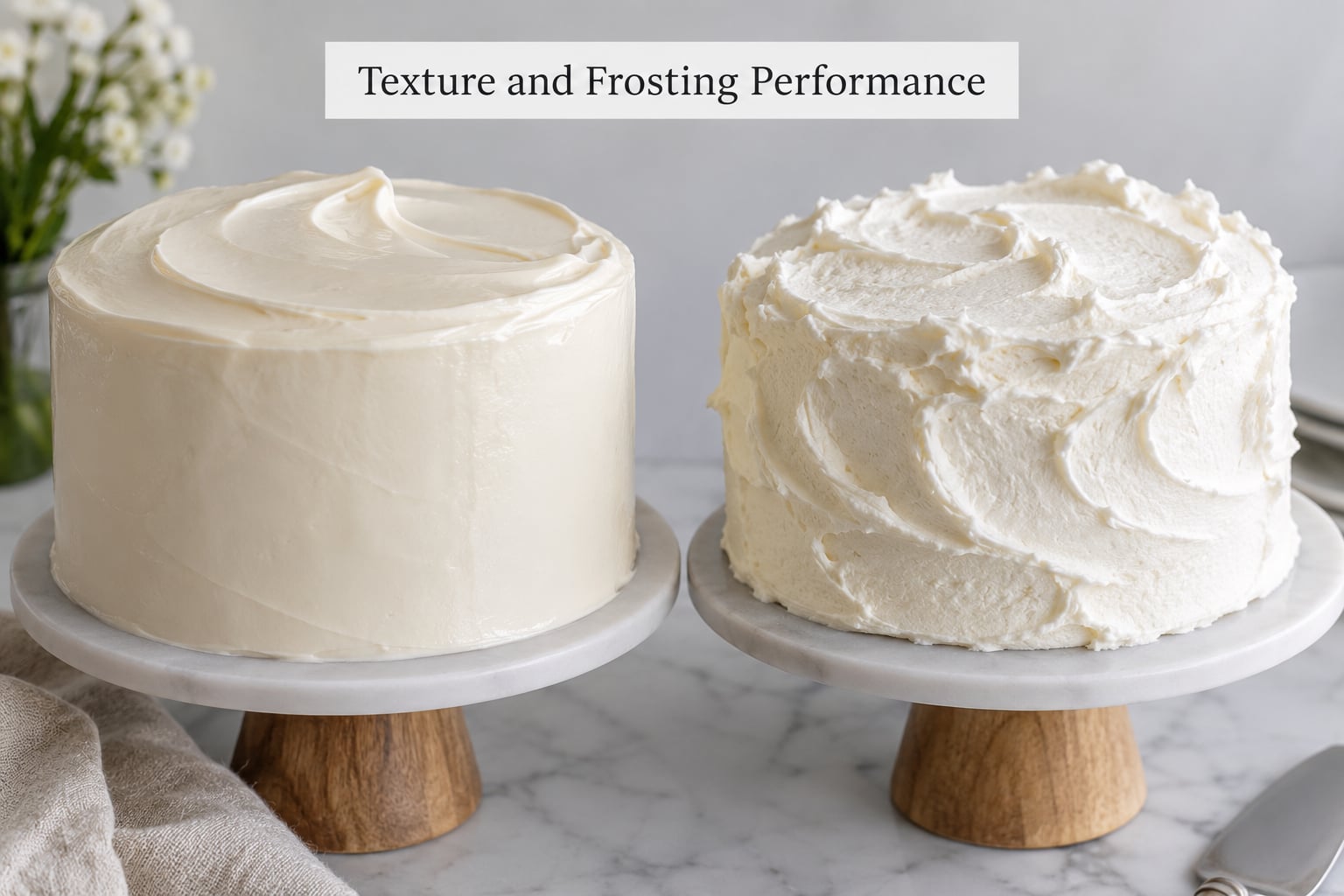 Texture and Frosting Performance