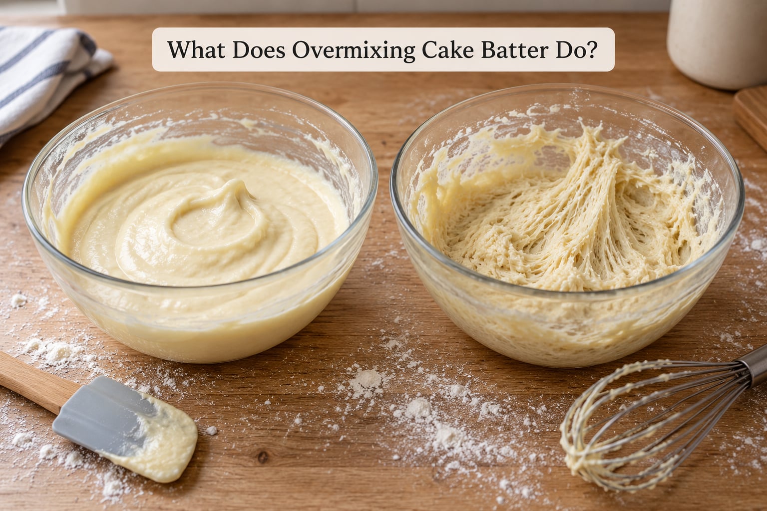 What Does Overmixing Cake Batter Do?
