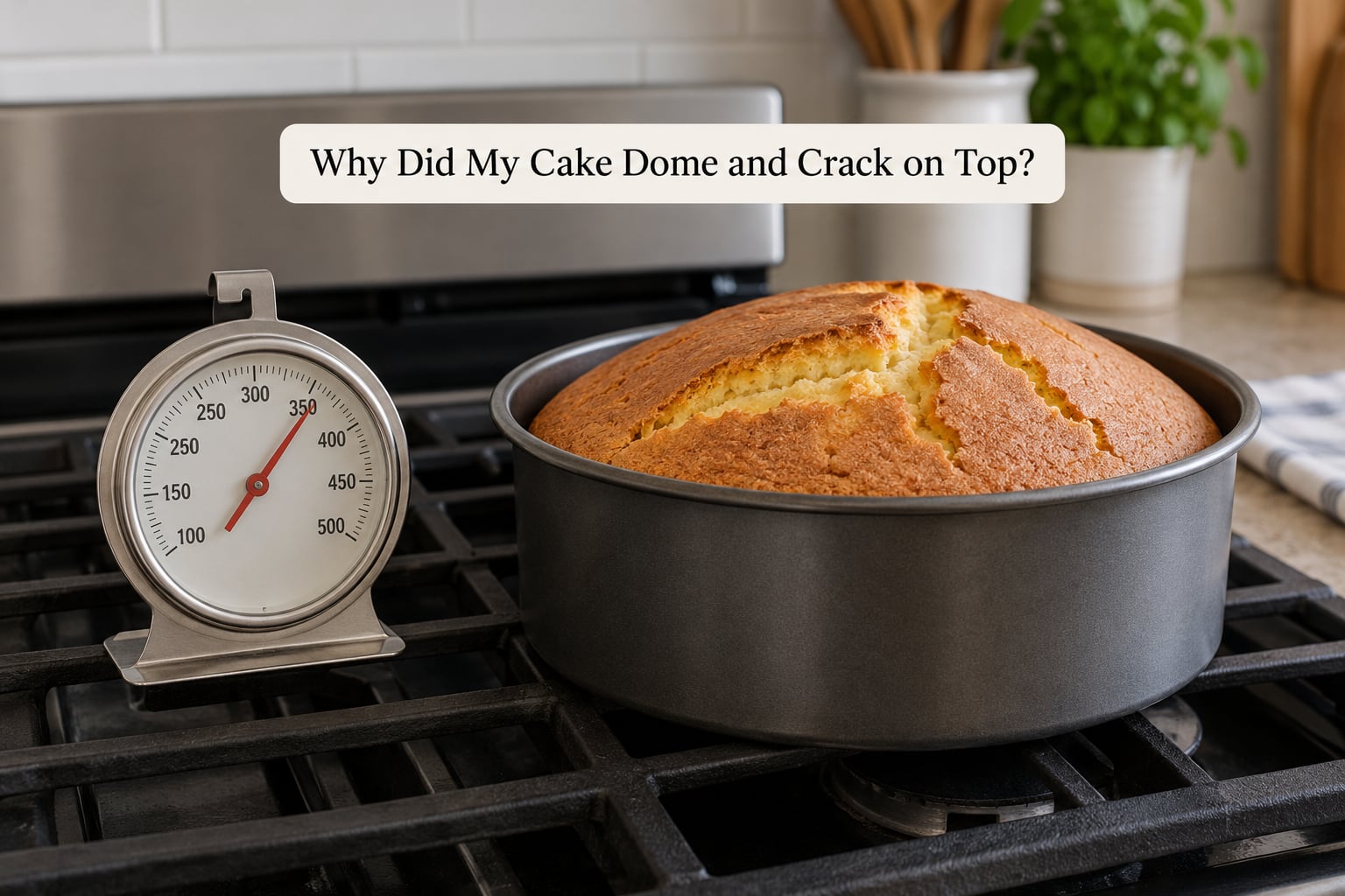Why Did My Cake Dome and Crack on Top?